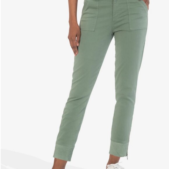 Kut from the Kloth Chris High-Rise Utility Jogger - Picture 1 of 12